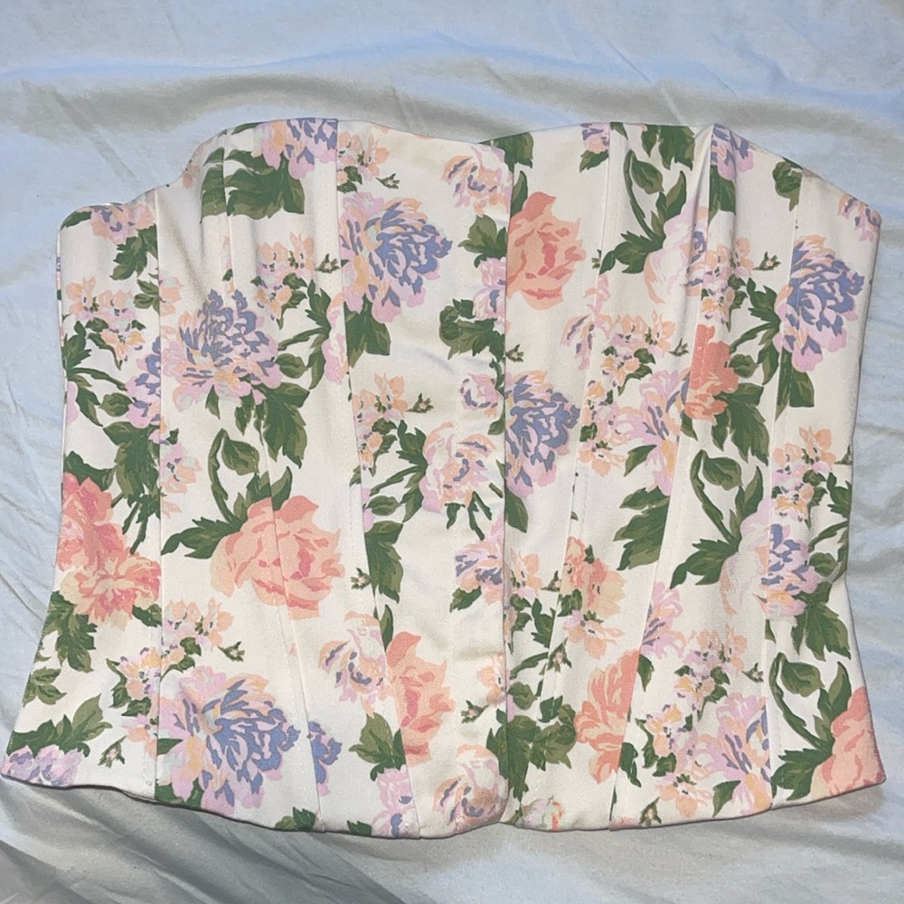 Zara corset top